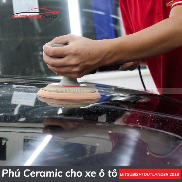 Phủ Ceramic Cho Xe Ô Tô Mitsubishi Outlander 2018