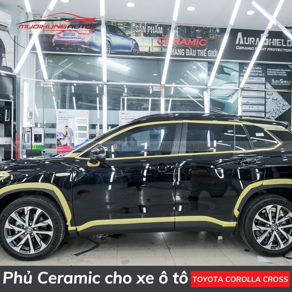 Phủ Ceramic Cho Xe Ô Tô Toyota Corolla Cross
