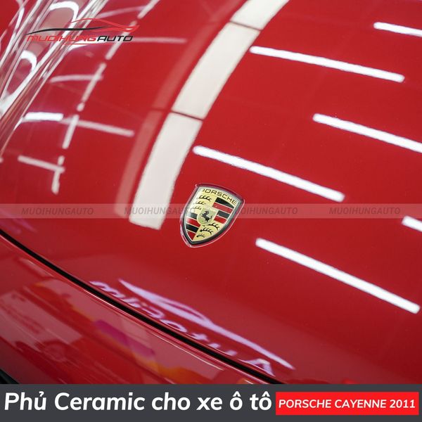 Phủ Ceramic Cho Xe Ô Tô Porsche Cayenne 2011