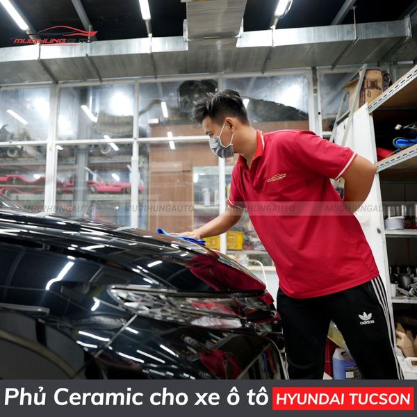 Phủ Ceramic Cho Xe Ô Tô Hyundai Tucson