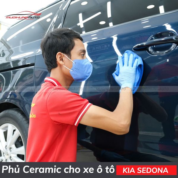 Phủ Ceramic Cho Xe Ô Tô Kia Sedona