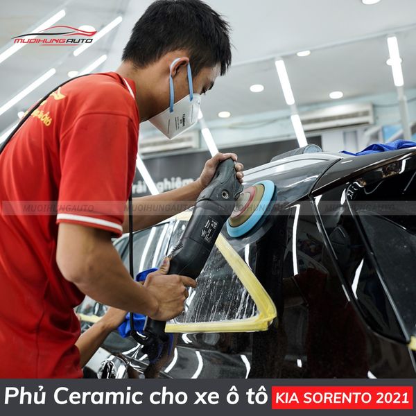 Phủ Ceramic Cho Xe Ô Tô Kia Sorento 2021
