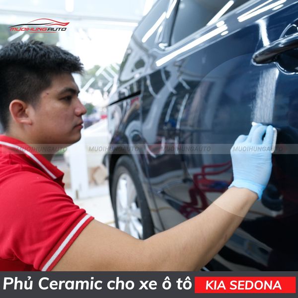 Phủ Ceramic Cho Xe Ô Tô Kia Sedona