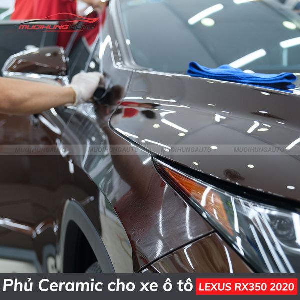 Phủ Ceramic Cho Xe Ô Tô Lexus RX350 2020