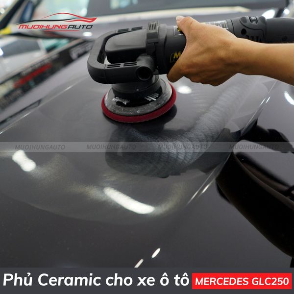 Phủ Ceramic Cho Xe Ô Tô Mercedes GLC250