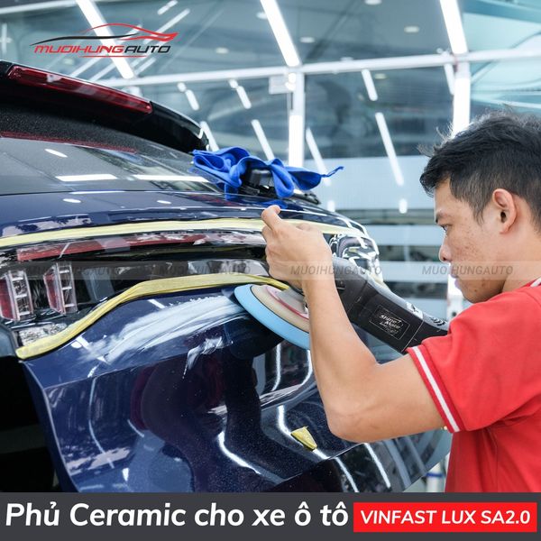 Phủ Ceramic Cho Xe Ô Tô Vinfast LUX SA2.0