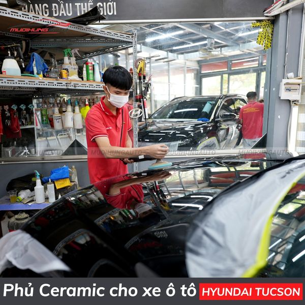 Phủ Ceramic Cho Xe Ô Tô Hyundai Tucson