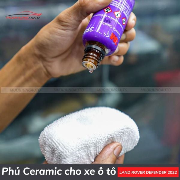 Phủ Ceramic Cho Xe Ô Tô Land Rover Defender 2022