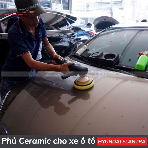 Phủ Ceramic Xe Ô Tô Hyundai Elantra