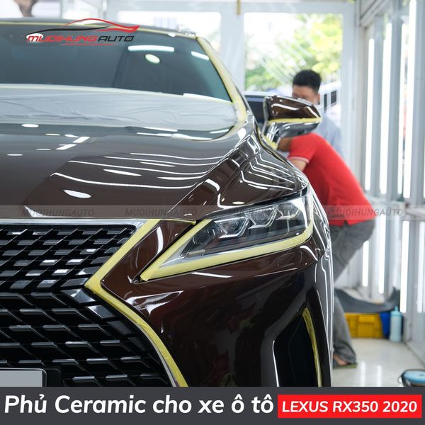 Phủ Ceramic Cho Xe Ô Tô Lexus RX350 2020