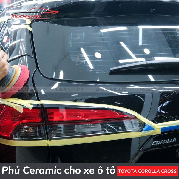 Phủ Ceramic Cho Xe Ô Tô Toyota Corolla Cross