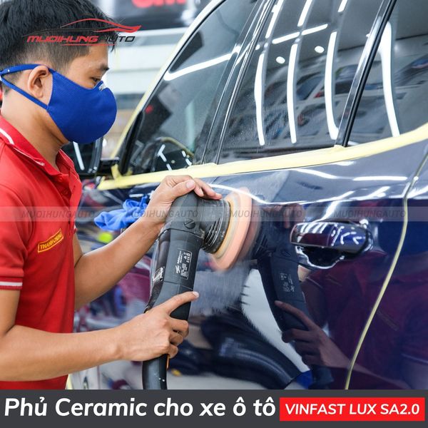 Phủ Ceramic Cho Xe Ô Tô Vinfast LUX SA2.0