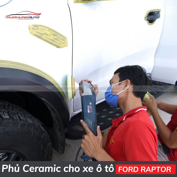 Phủ Ceramic Xe Ô Tô Ford Raptor