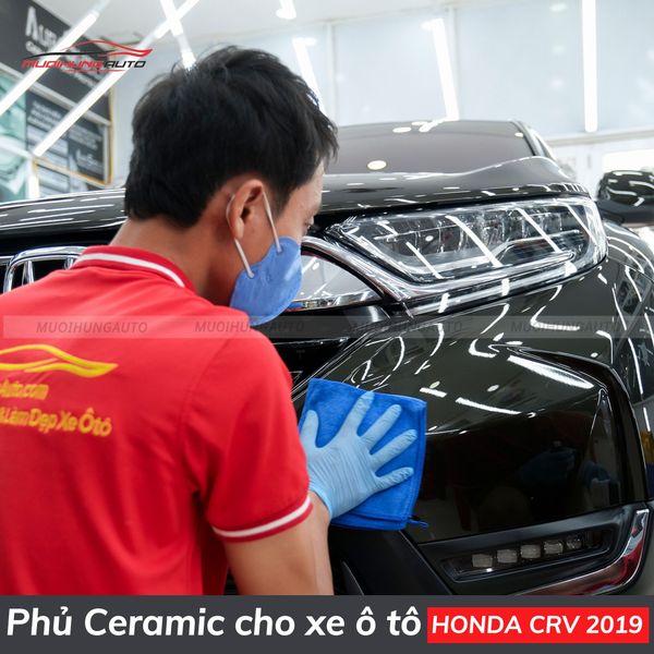 Phủ Ceramic Xe Ô Tô Honda CRV 2019