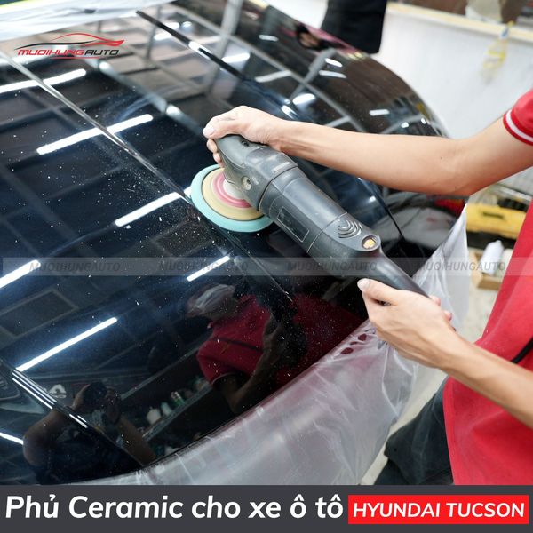 Phủ Ceramic Cho Xe Ô Tô Hyundai Tucson