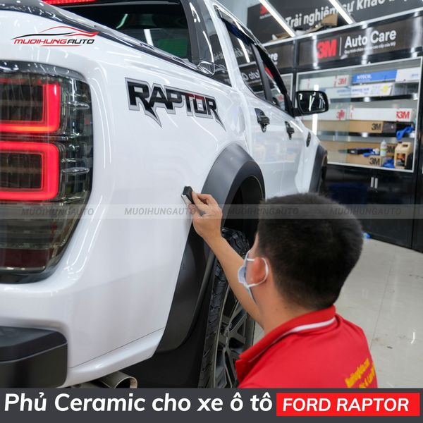 Phủ Ceramic Xe Ô Tô Ford Raptor