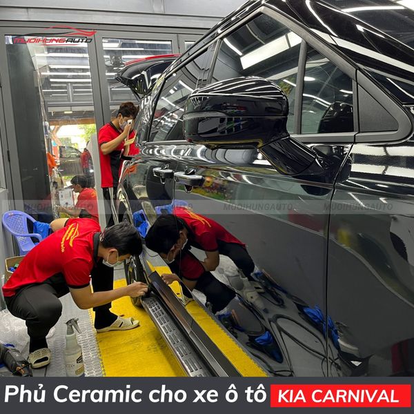 Phủ Ceramic Cho Xe Ô Tô Kia Carnival