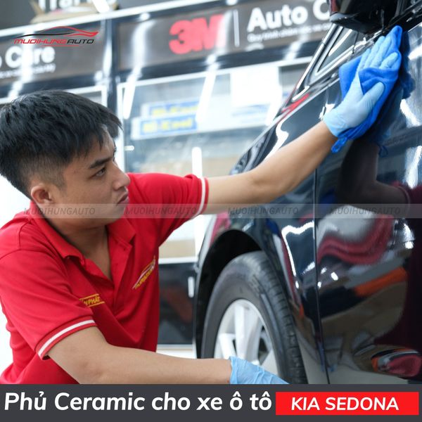 Phủ Ceramic Cho Xe Ô Tô Kia Sedona