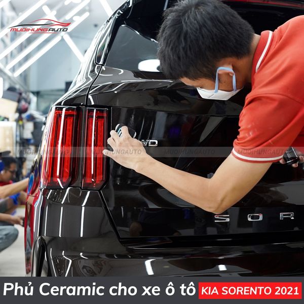 Phủ Ceramic Cho Xe Ô Tô Kia Sorento 2021