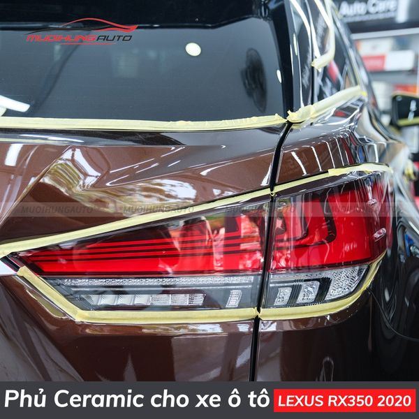 Phủ Ceramic Cho Xe Ô Tô Lexus RX350 2020