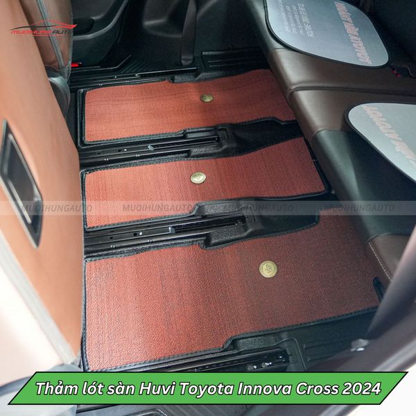 Thảm Lót Sàn Huvi Ô Tô Toyota Innova Cross 2024