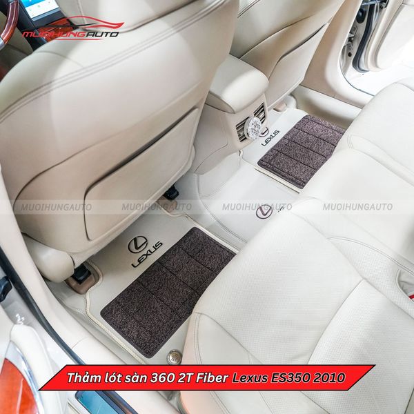 Thảm Lót Sàn Ô Tô 360 2T Fiber Lexus ES350 2010