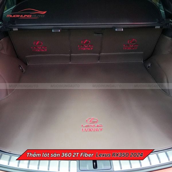 Thảm Lót Sàn Ô Tô 360 2T Fiber Lexus RX350 2024