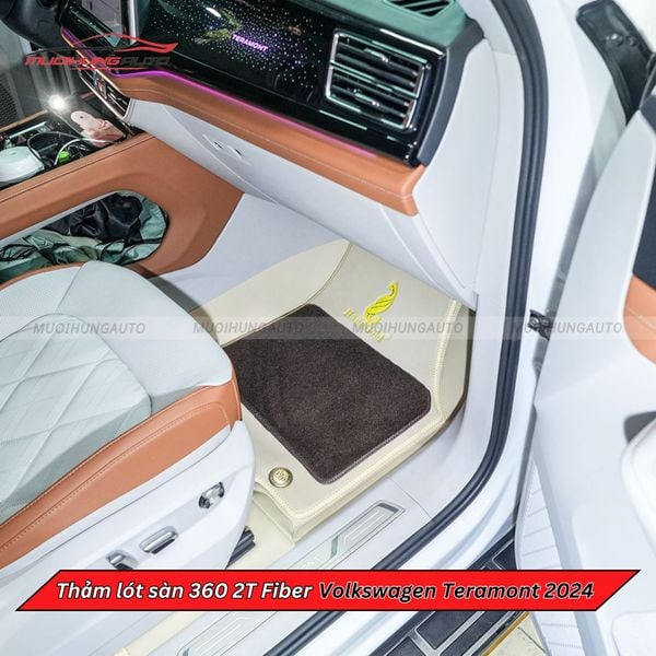 Thảm Lót Sàn Ô Tô 360 2T Fiber Volkswagen Teramont 2024
