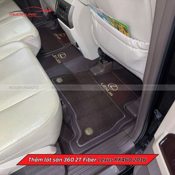 Thảm Lót Sàn Ô Tô 360 2T Fiber Lexus RX460 2016
