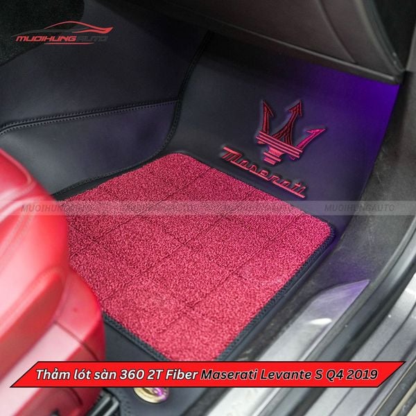 Thảm Lót Sàn Ô Tô 360 2T Fiber Maserati Levante S Q4 2019