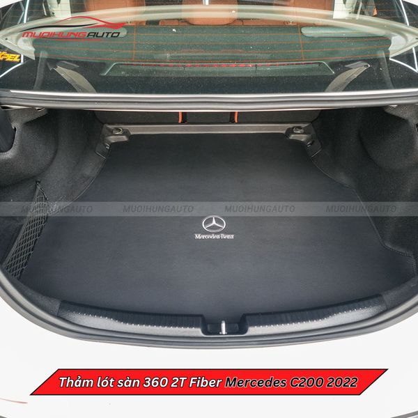 Thảm Lót Sàn Ô Tô 360 2T Fiber Mercedes C200 2022