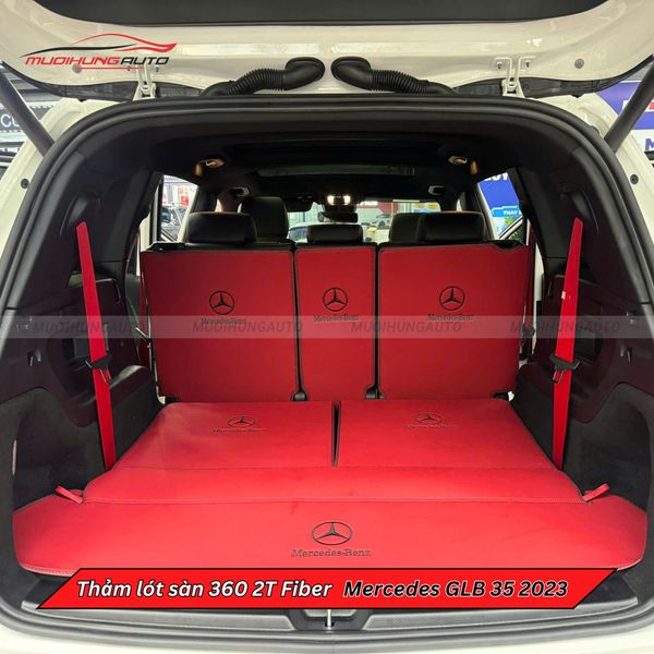 Thảm Lót Sàn Ô Tô 360 2T Fiber Mercedes GLB 35 2023