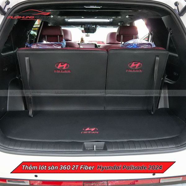 Thảm Lót Sàn Ô Tô 360 2T Fiber Hyundai Palisade 2024
