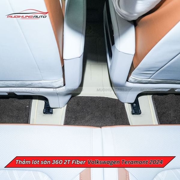 Thảm Lót Sàn Ô Tô 360 2T Fiber Volkswagen Teramont 2024