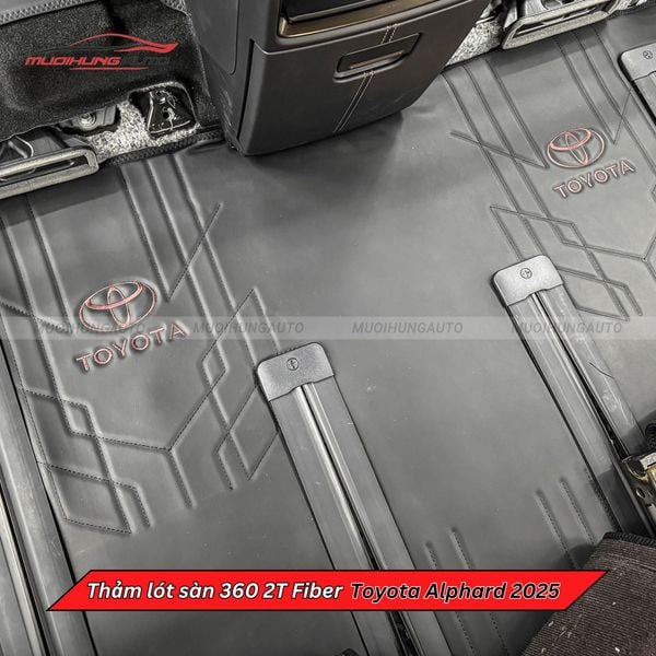 Thảm Lót Sàn Ô Tô 360 2T Fiber Toyota Alphard 2025