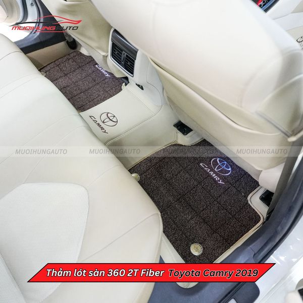 Thảm Lót Sàn Ô Tô 360 2T Fiber Toyota Camry 2019