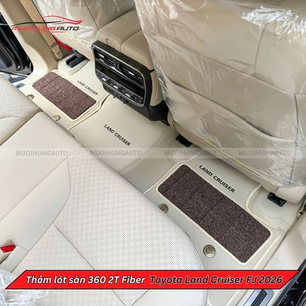 Thảm Lót Sàn Ô Tô 360 2T Fiber Toyota Land Cruiser FJ 2026