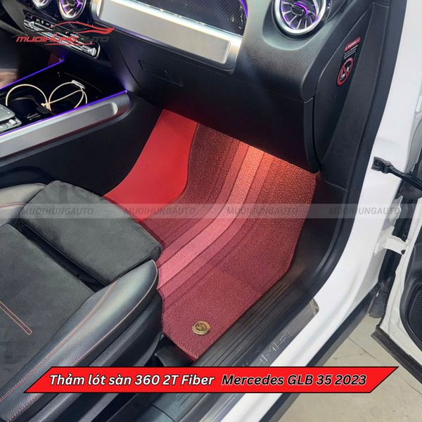 Thảm Lót Sàn Ô Tô 360 2T Fiber Mercedes GLB 35 2023