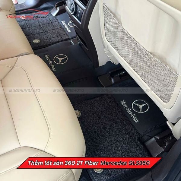 Thảm Lót Sàn Ô Tô 360 2T Fiber Mercedes GLS350