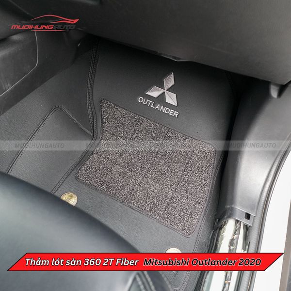 Thảm Lót Sàn Ô Tô 360 2T Fiber Mitsubishi Outlander 2020