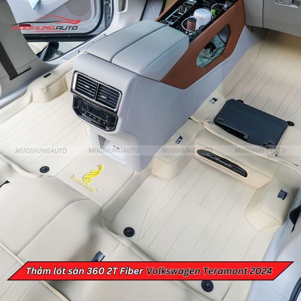 Thảm Lót Sàn Ô Tô 360 2T Fiber Volkswagen Teramont 2024