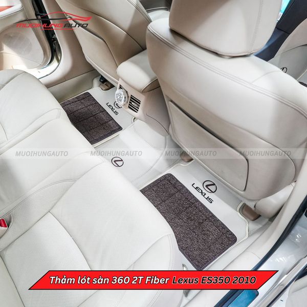 Thảm Lót Sàn Ô Tô 360 2T Fiber Lexus ES350 2010