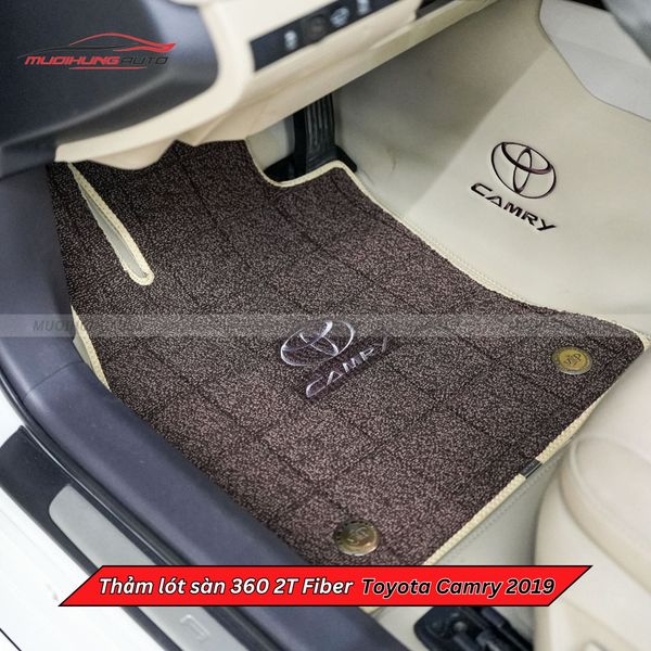 Thảm Lót Sàn Ô Tô 360 2T Fiber Toyota Camry 2019