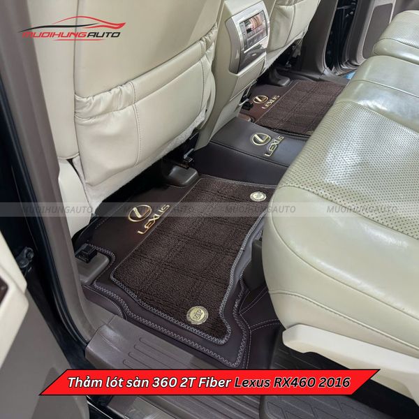 Thảm Lót Sàn Ô Tô 360 2T Fiber Lexus RX460 2016
