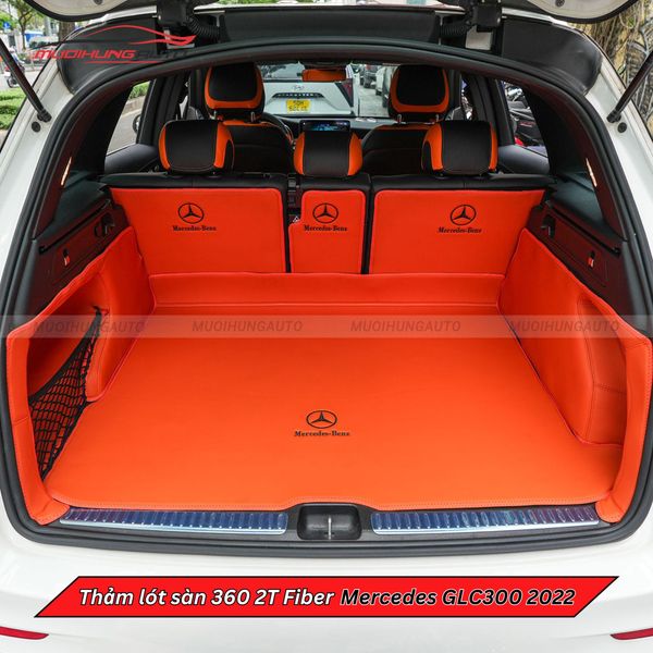 Thảm Lót Sàn Ô Tô 360 2T Fiber Mercedes GLC300 2022