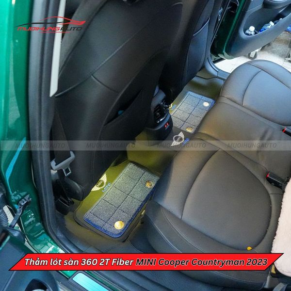 Thảm Lót Sàn Ô Tô 360 2T Fiber MINI Cooper Countryman 2023