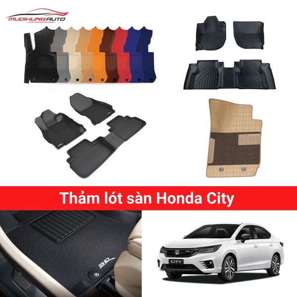 Thảm Lót Sàn Honda City