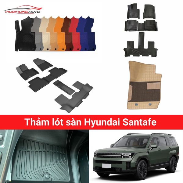 Thảm Lót Sàn Hyundai Santafe