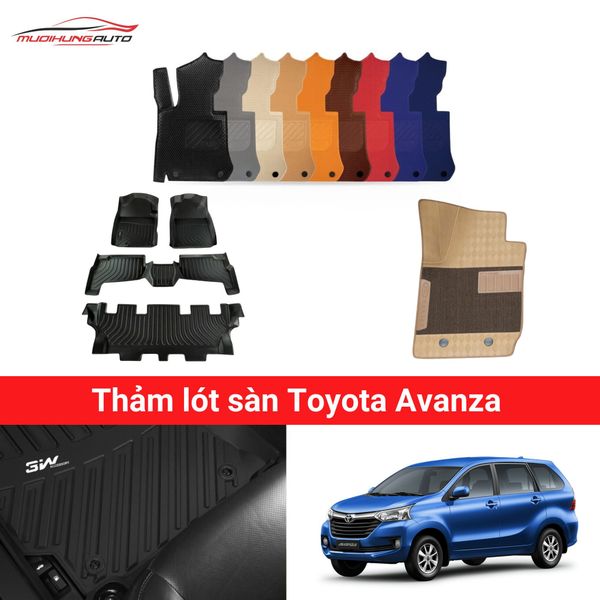 Thảm Lót Sàn Toyota Avanza