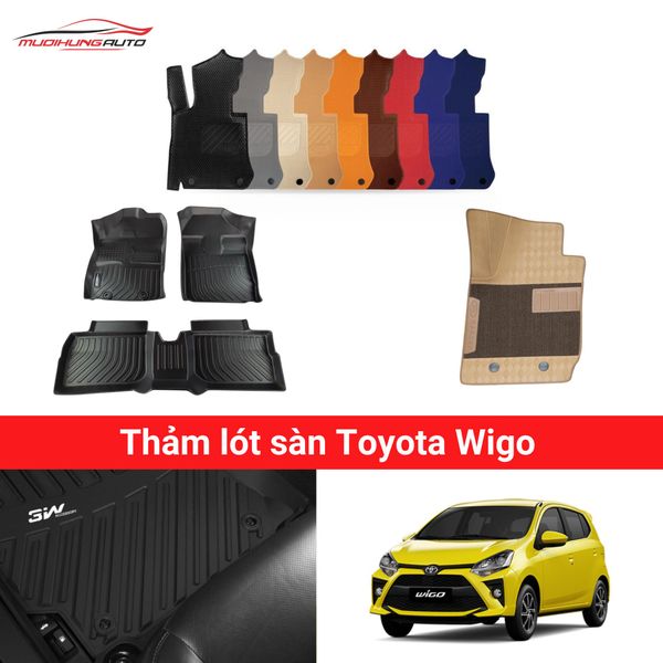 Thảm Lót Sàn Toyota Wigo